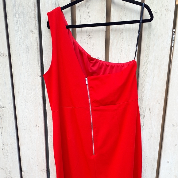 NWOT Jason Wu x Eloquii Red Cocktail Dress - Picture 4 of 8